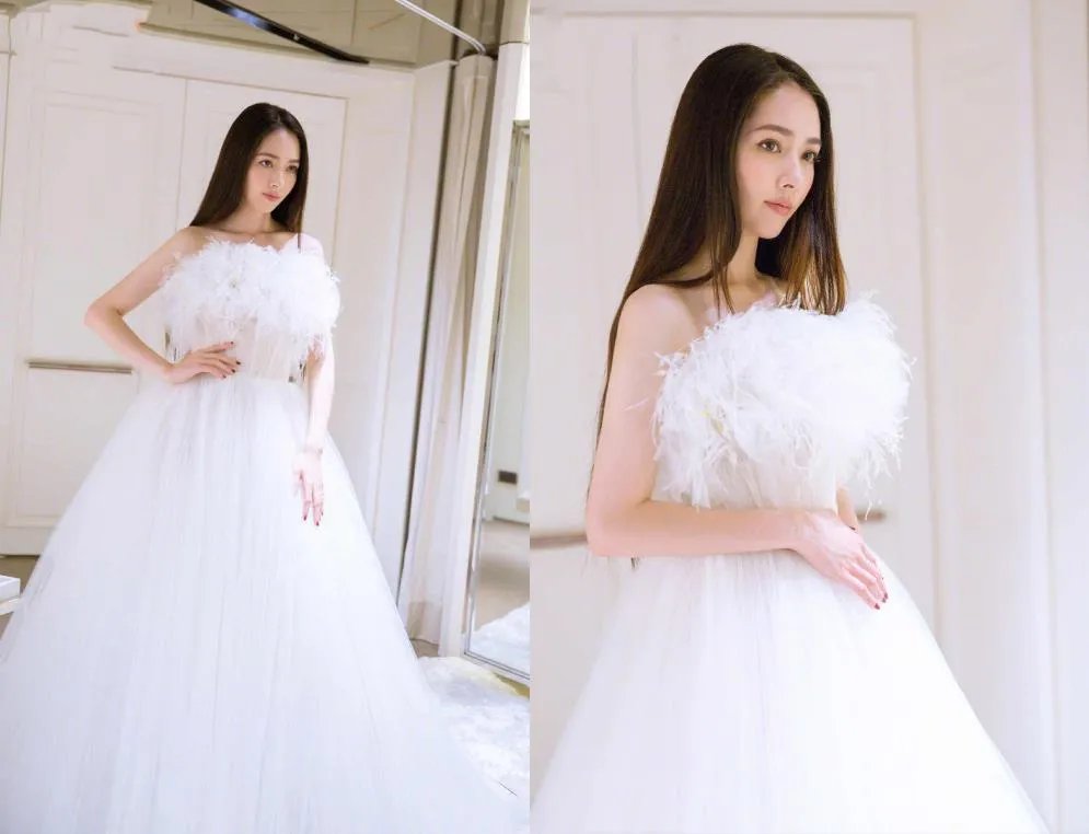 郭碧婷婚纱照曝光：真是天仙下凡也太美了吧