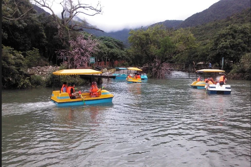 深圳山海天然潭农家乐的拓展基地