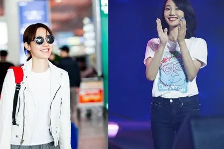 白百何真空走红毯汹涌澎湃新剧杀青与剧组同僚相聚