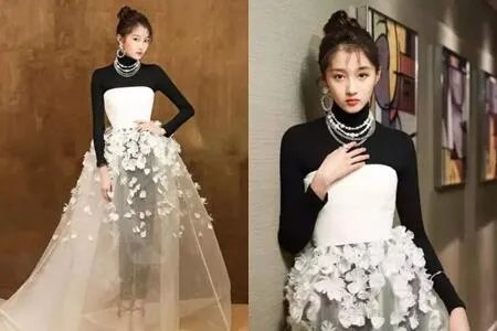 关晓彤回应红毯造型 要是觉得一般以后再改