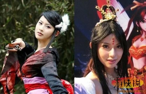 内流满面 国内著名COSER的PS前后之对比照