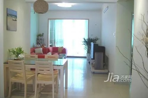 90平爱的温馨家 橙黄绿的组合