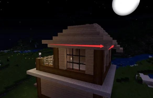 我的世界木质别墅教程 我的世界别墅设计图