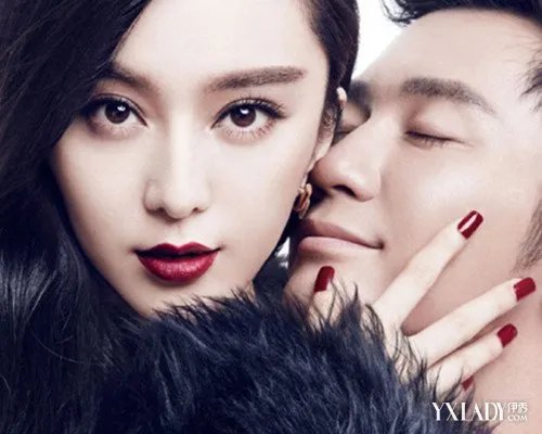 李晨范冰冰封面照曝光两人片场互摸头秀恩爱好甜蜜