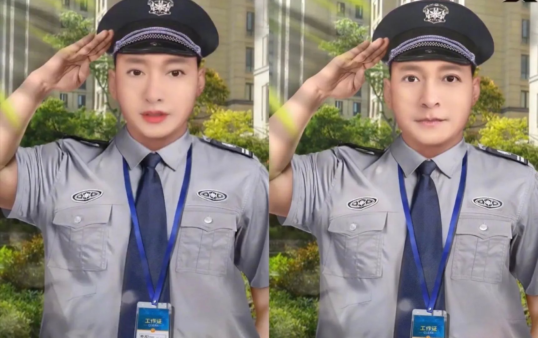 网友称吴昕维嘉保安照太像了，你也是这么认为的吗？