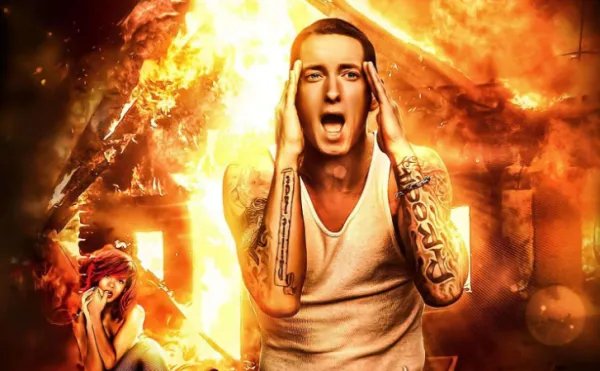 love the way you lie 歌词，中文翻译～