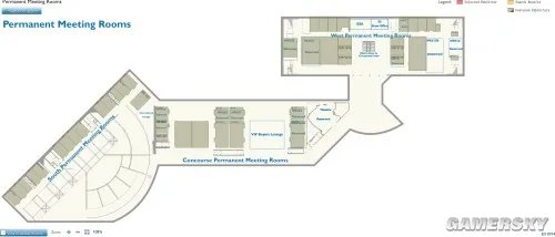 E3 2014展区分布图公布 任天堂连霸三个会场！
